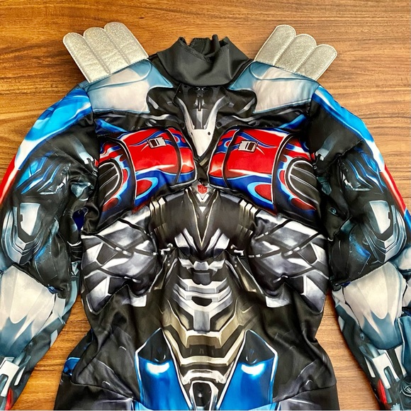 Boys Hasbro Authentic Transforming Robot Leader Costume - Picture 3 of 12